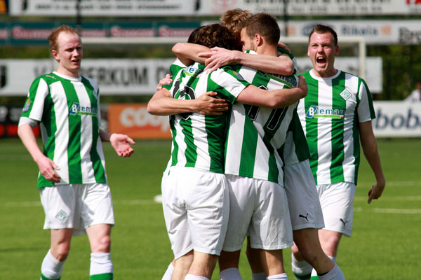 v.v Berkum - SC Genemuiden. Foto Helmich Lubberts
